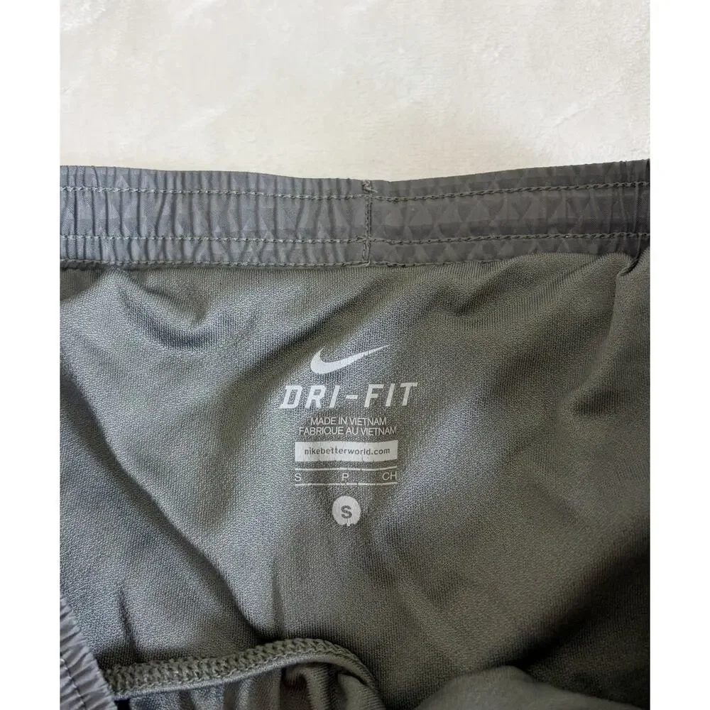 Nike Women S/M Lot Of 3 Dri-FIT Tempo Running Shorts Elastic Waist Mesh Inset